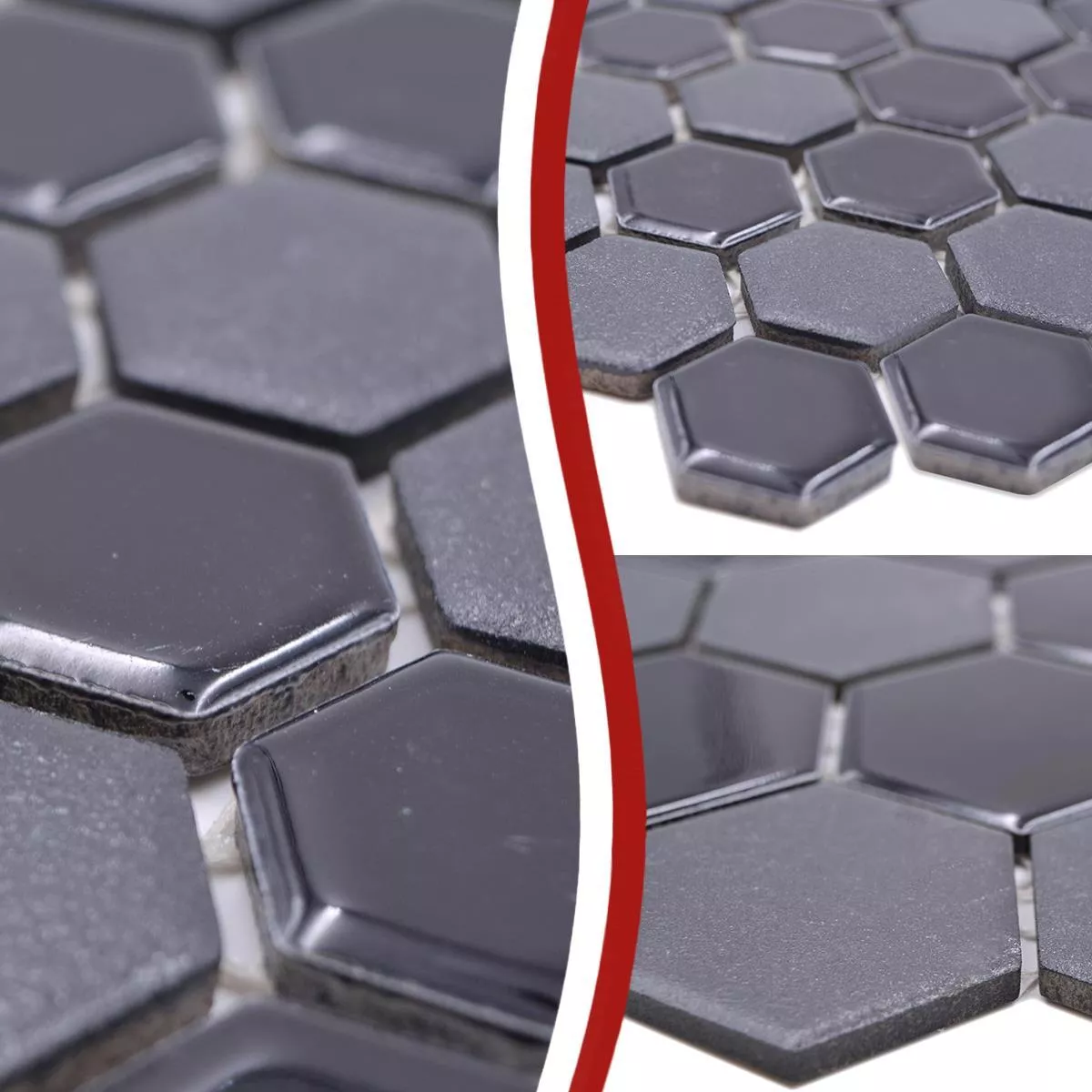 Ceramic Mosaic Tripolis R10B Hexagon