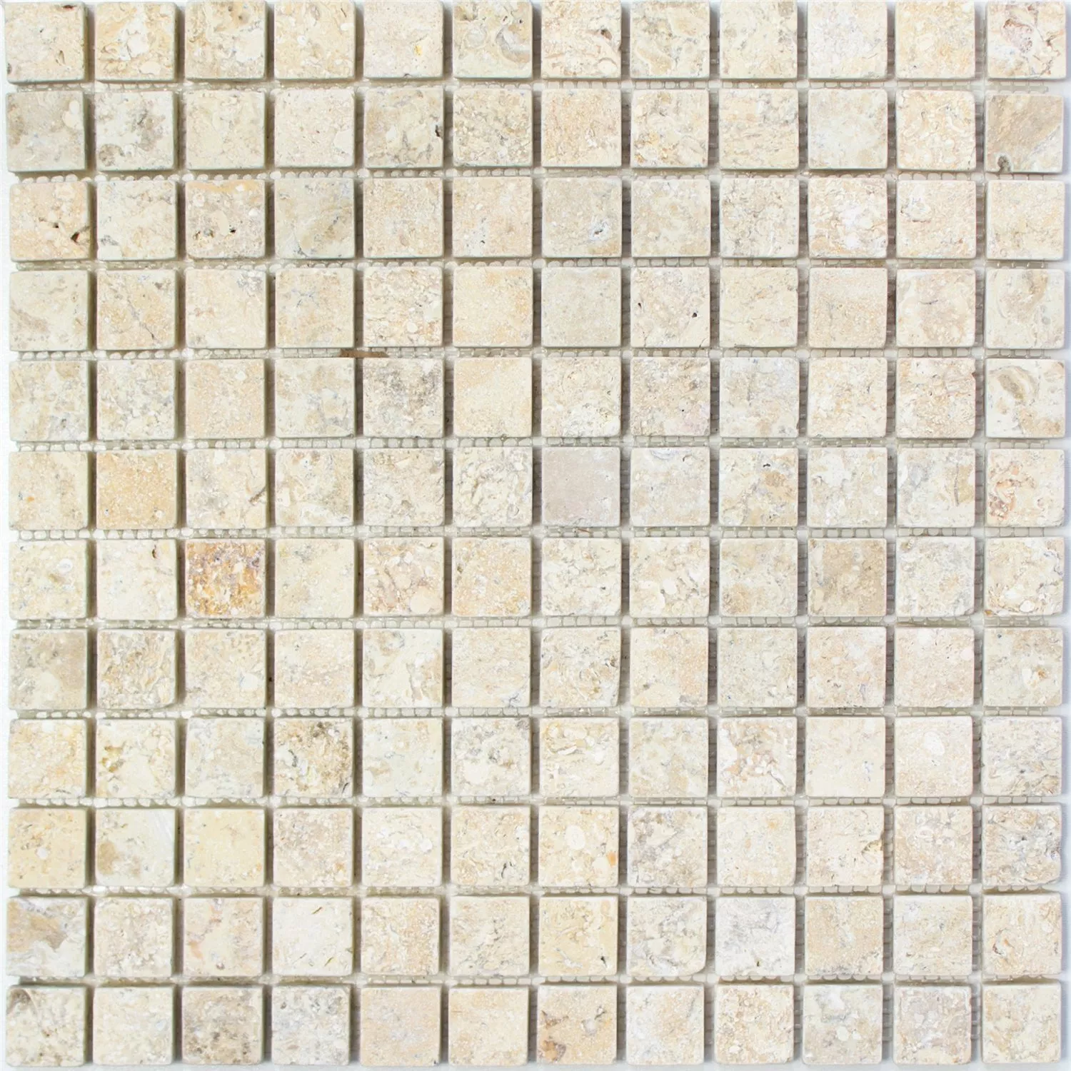 Mosaic Tiles Limestone Garbagna Beige 23