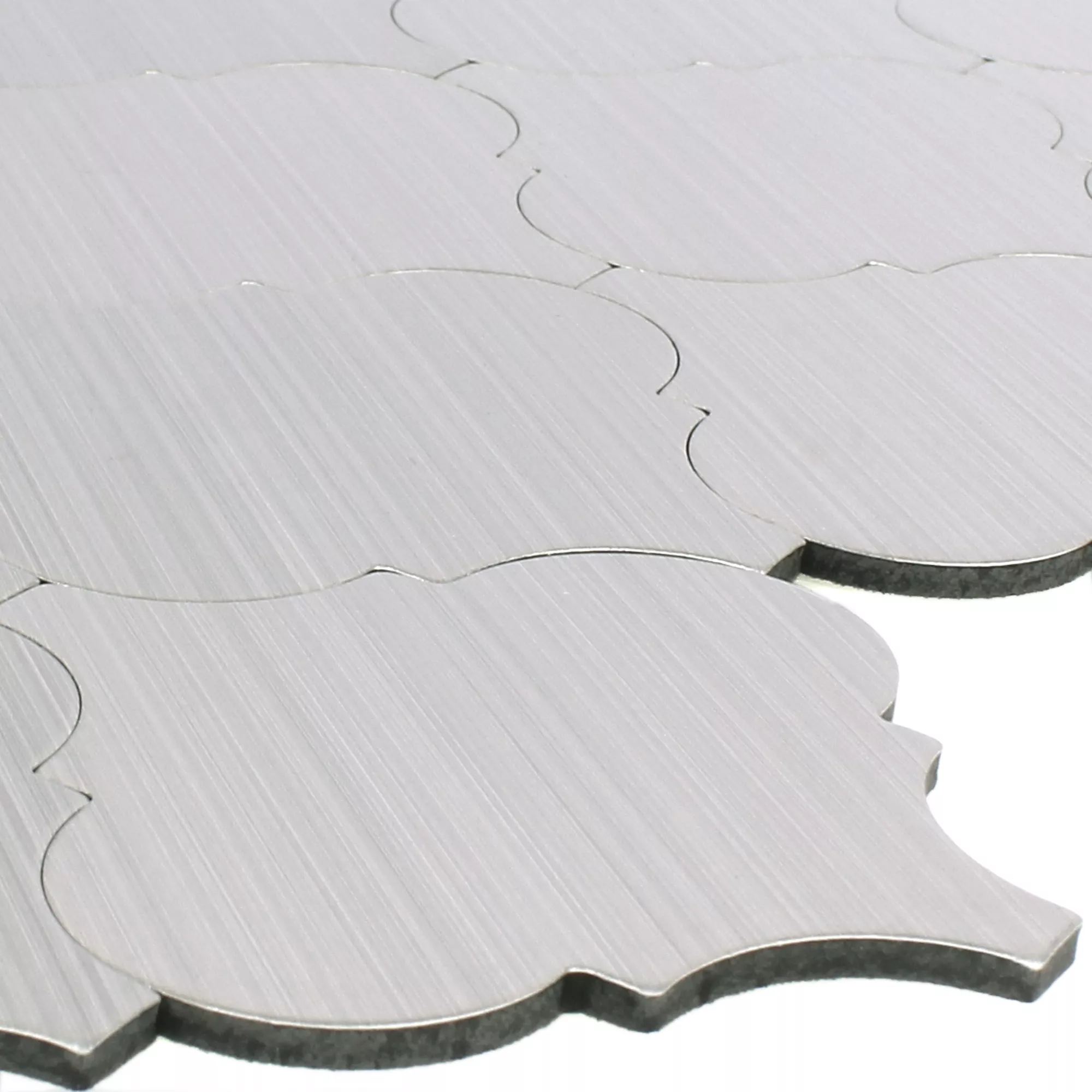 Mosaic Tiles Metal Self Adhesive Ensenada Silver Mosaic Tiles Metal Self Adhesive Ensenada Silver