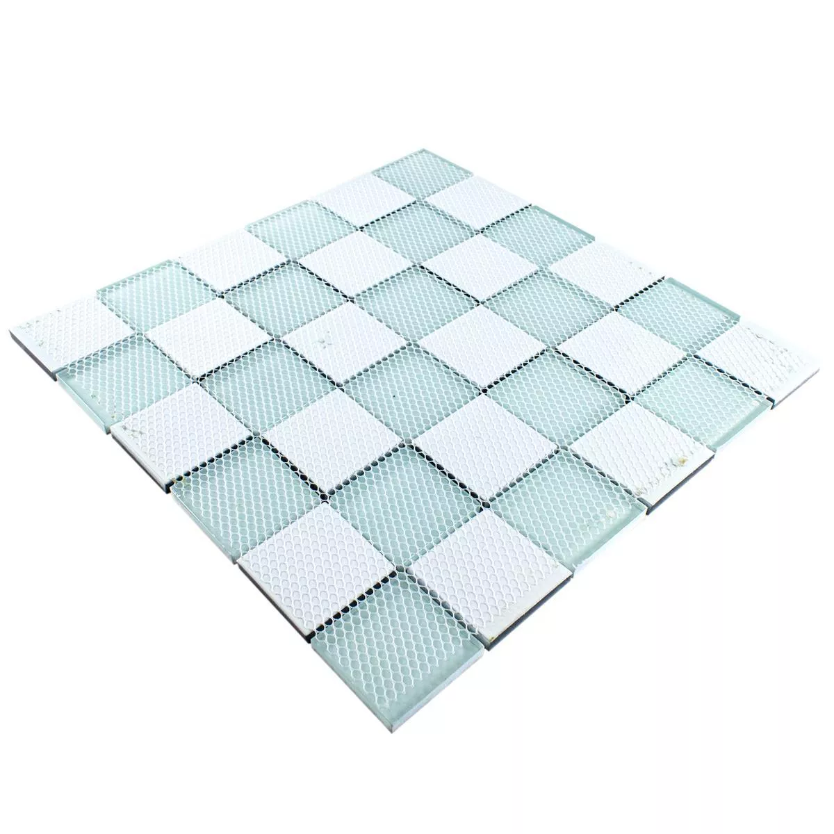 Sample Glass Mosaic Tiles Saraland Green