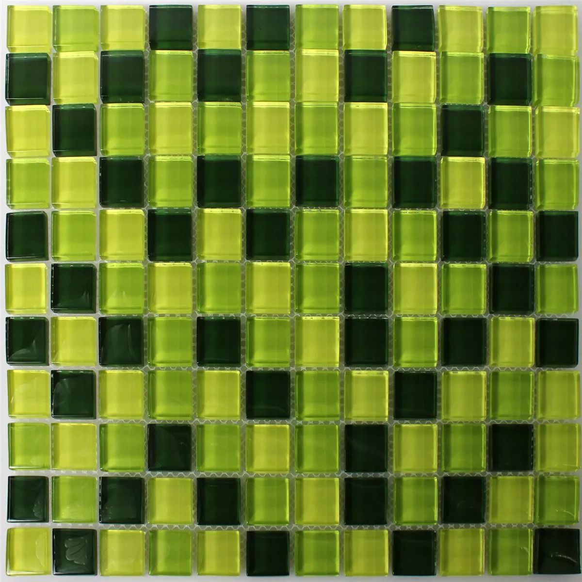 Mosaic Tiles Glass 23x23x8mm Madagascar