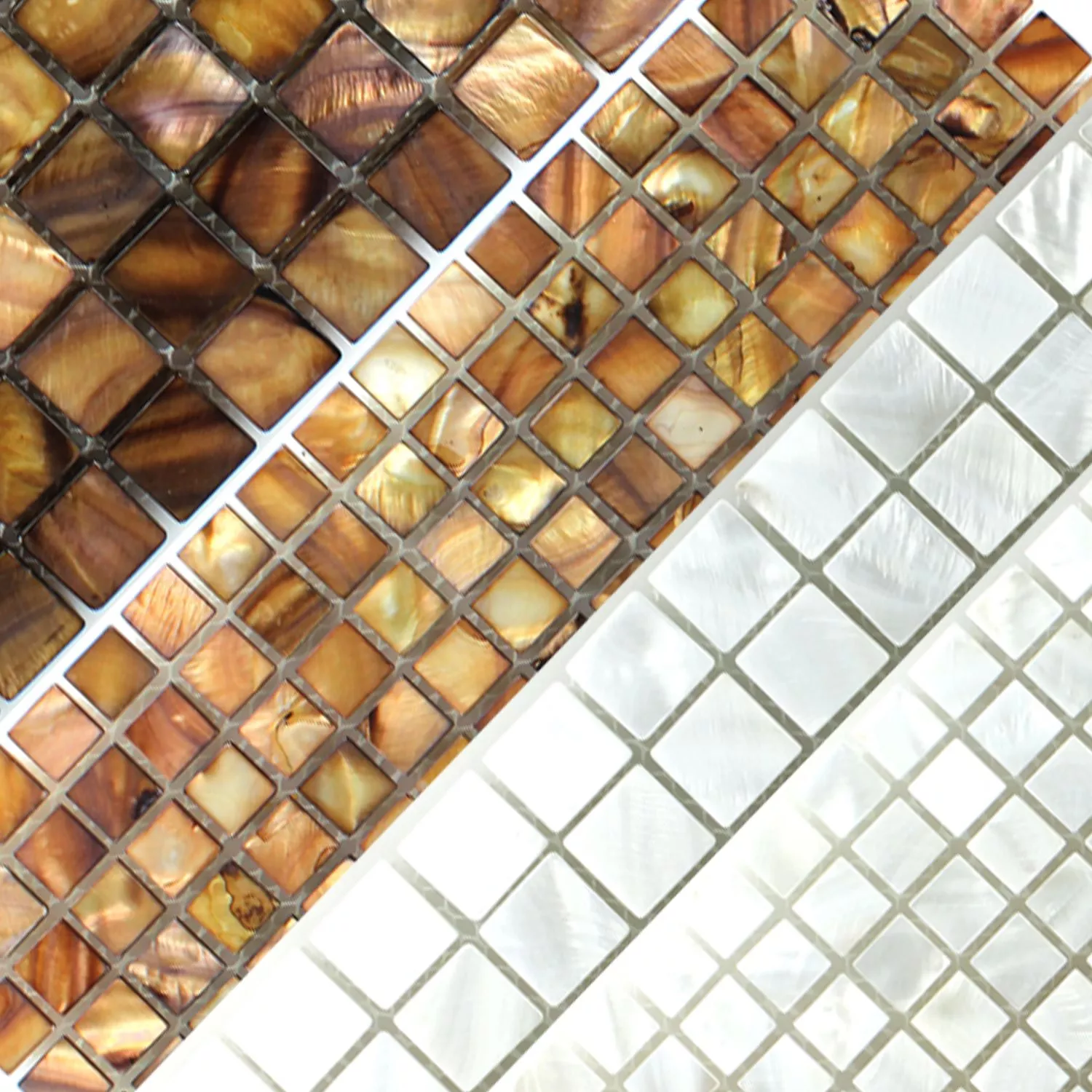Mosaic Tiles Gospodin Glass Shell Mix