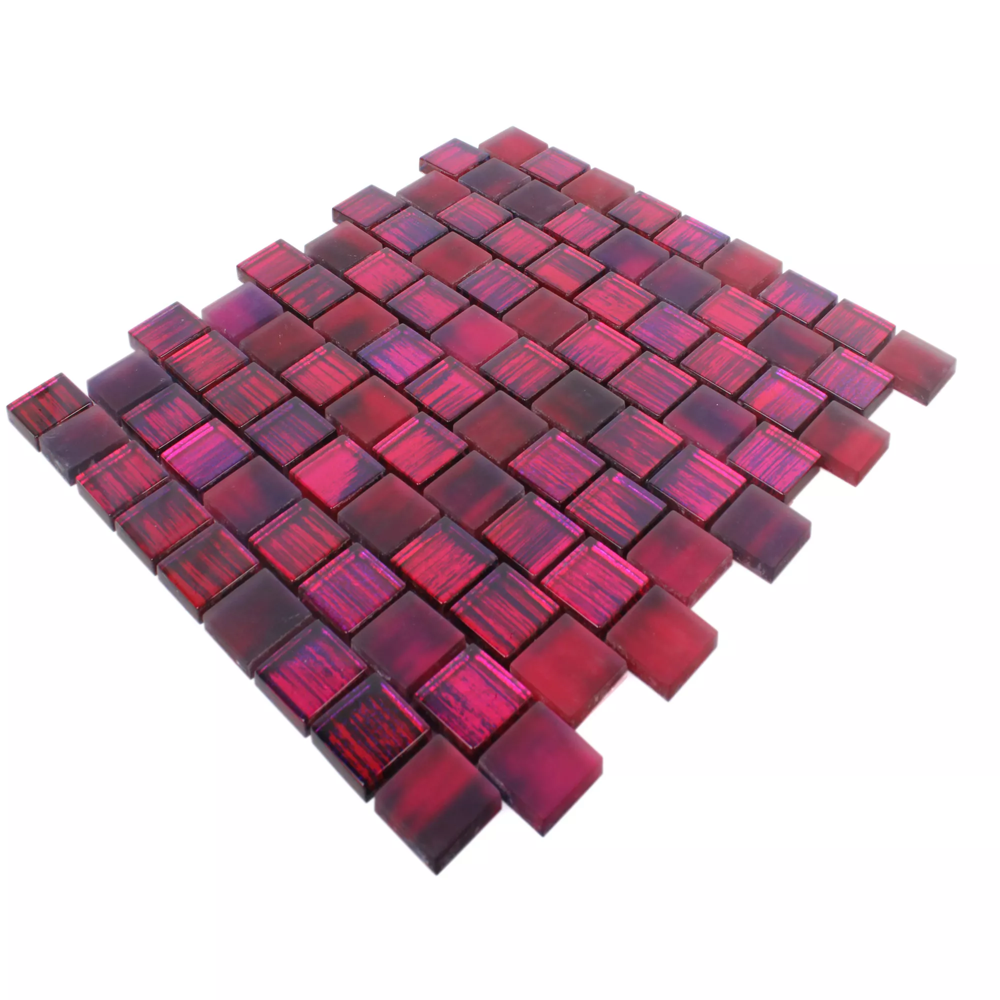 Glass Mosaic Tiles Lanzarote Pink