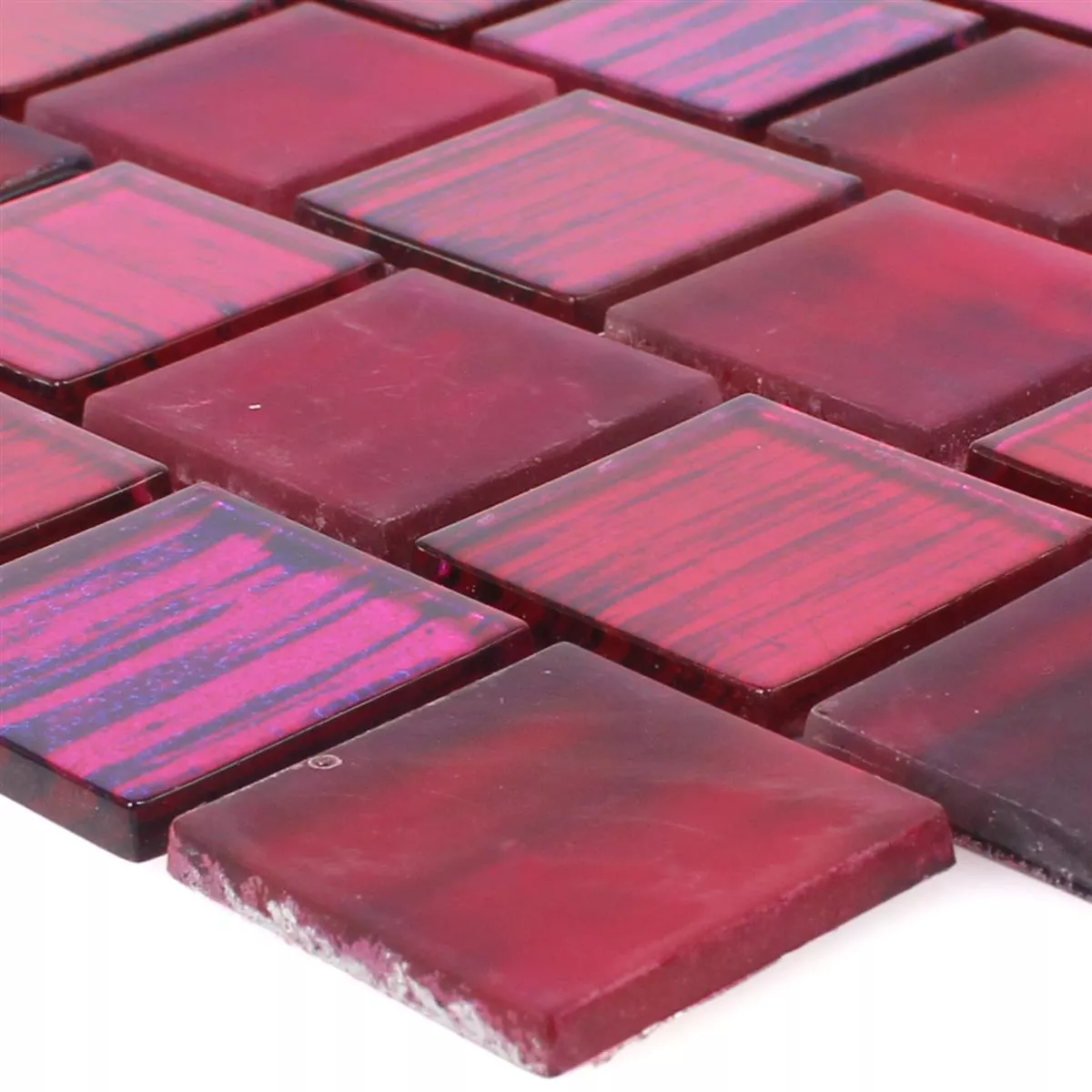 Glass Mosaic Tiles Lanzarote Pink Slim Glass Mosaic Tiles Lanzarote Pink Slim