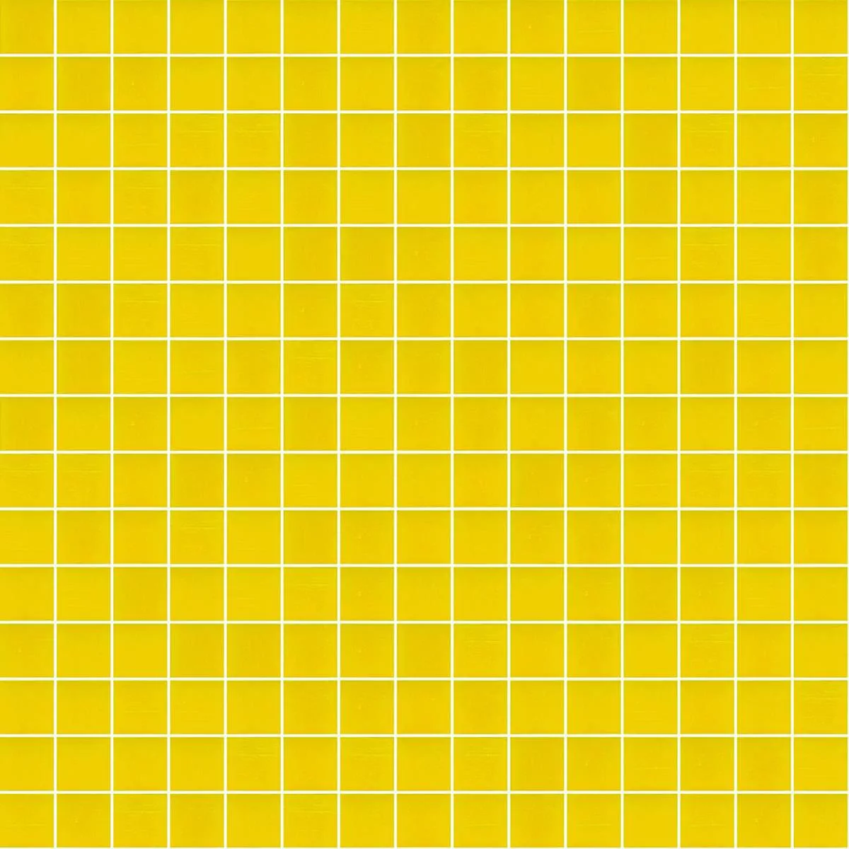 Glass Mosaic Tile Trend-Vi Vitreo 202 Yellow 20x20mm