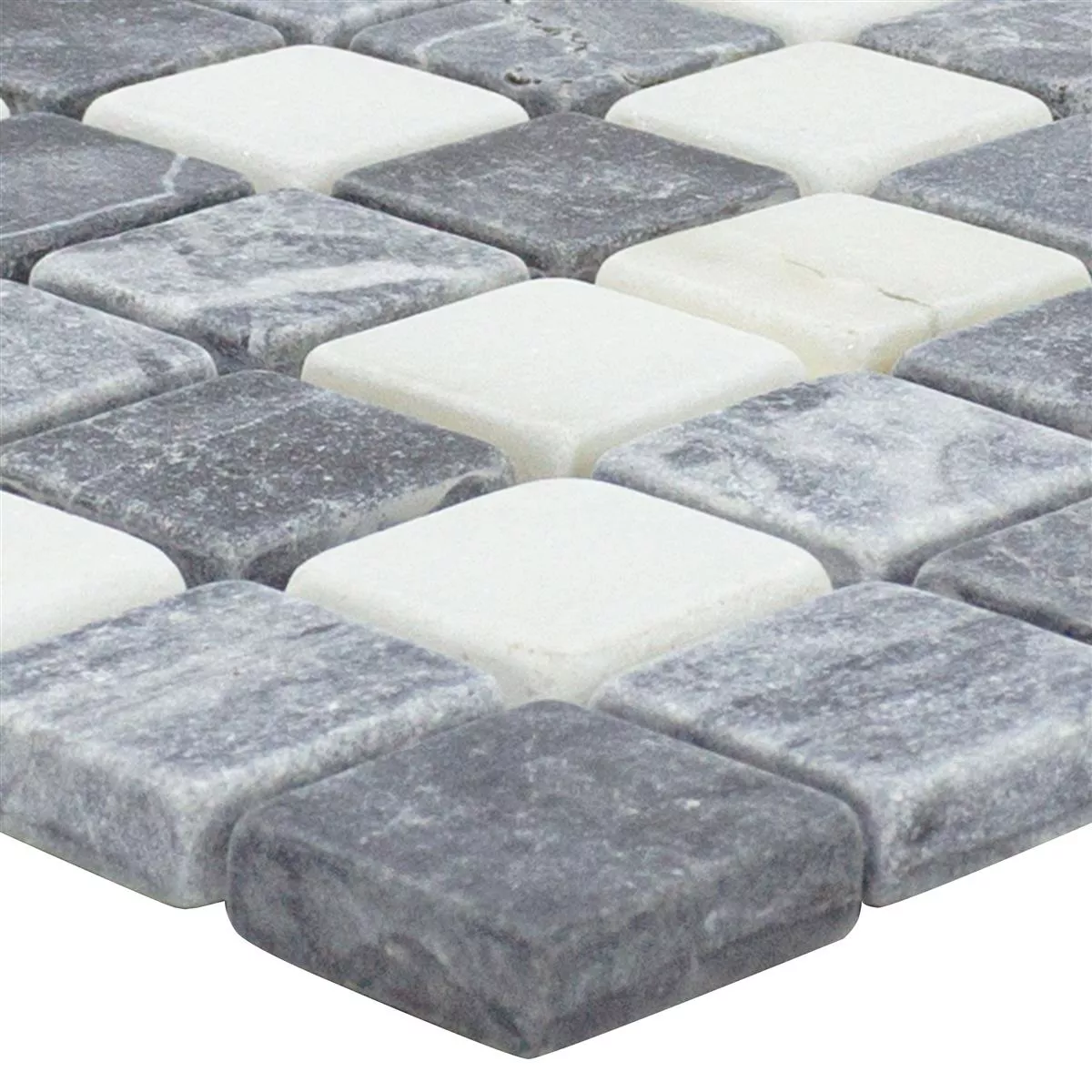 Marble Natural Stone Mosaic Tiles Stanford Grey Blanc Marble Natural Stone Mosaic Tiles Stanford Grey Blanc