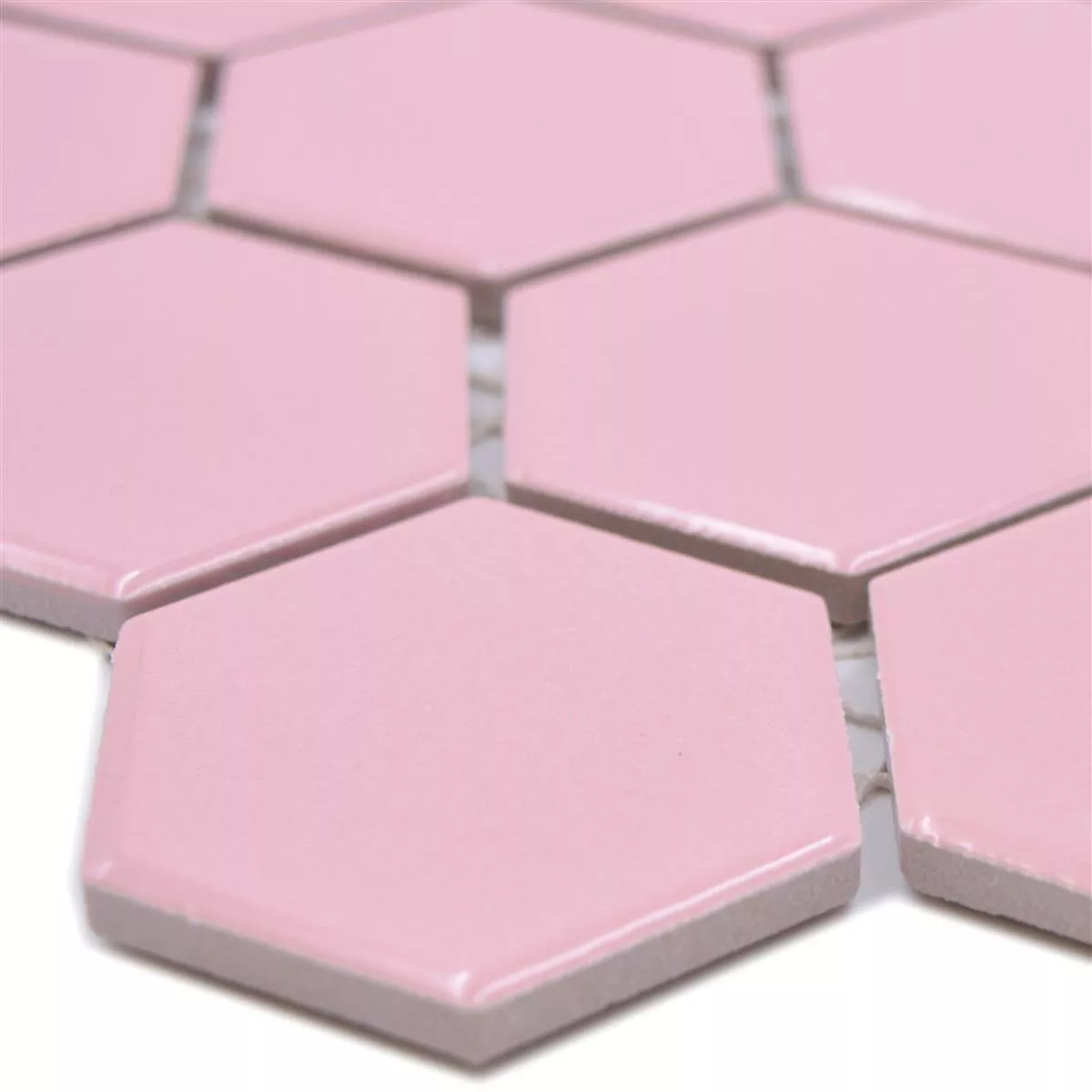 Ceramic Mosaic Salomon Hexagon Pink H51 Ceramic Mosaic Salomon Hexagon Pink H51