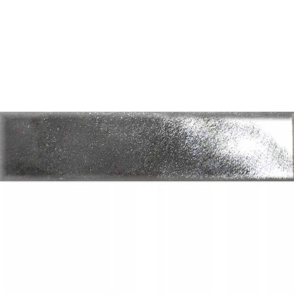 Wall Tiles Tamaris Flora Glossy Waved Silver 5x25cm  Wall Tiles Tamaris Flora Glossy Waved Silver 5x25cm