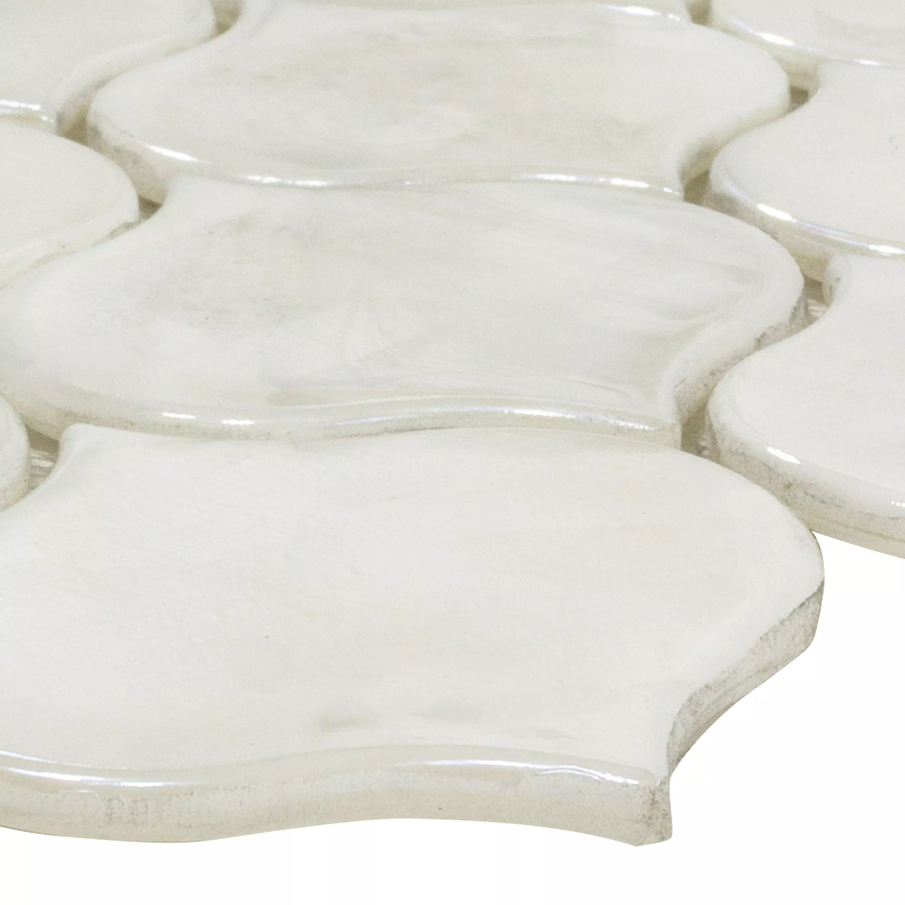 Glass Mosaic Tiles Andalucia Arabesque Blanc Glass Mosaic Tiles Andalucia Arabesque Blanc
