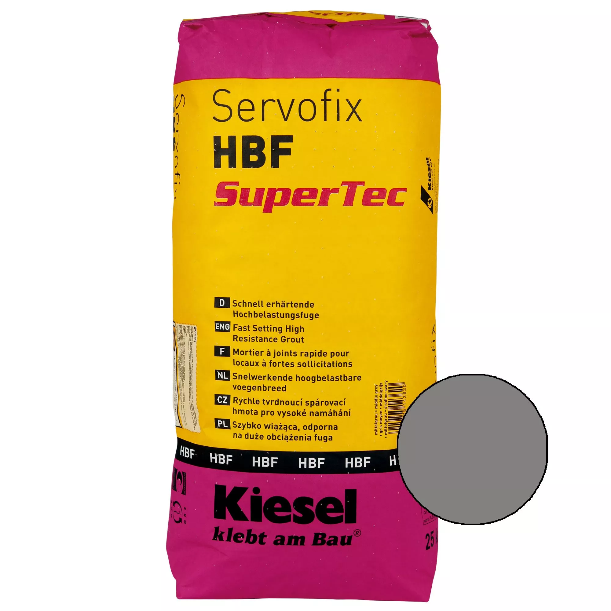 Kiesel Servofix HBF SuperTec Light Grey 25KG Kiesel Servofix HBF SuperTec Light Grey 25KG