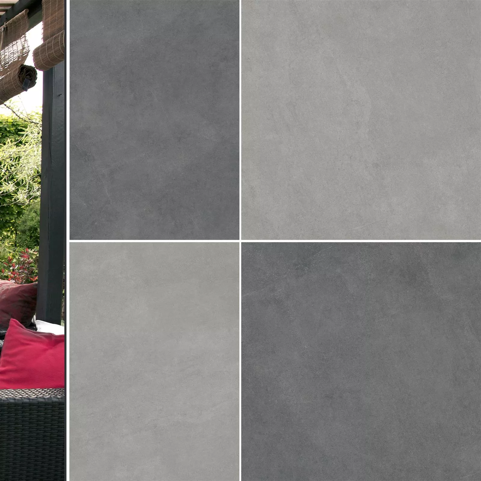 Sample Terrace Tiles Cement Optic Glinde