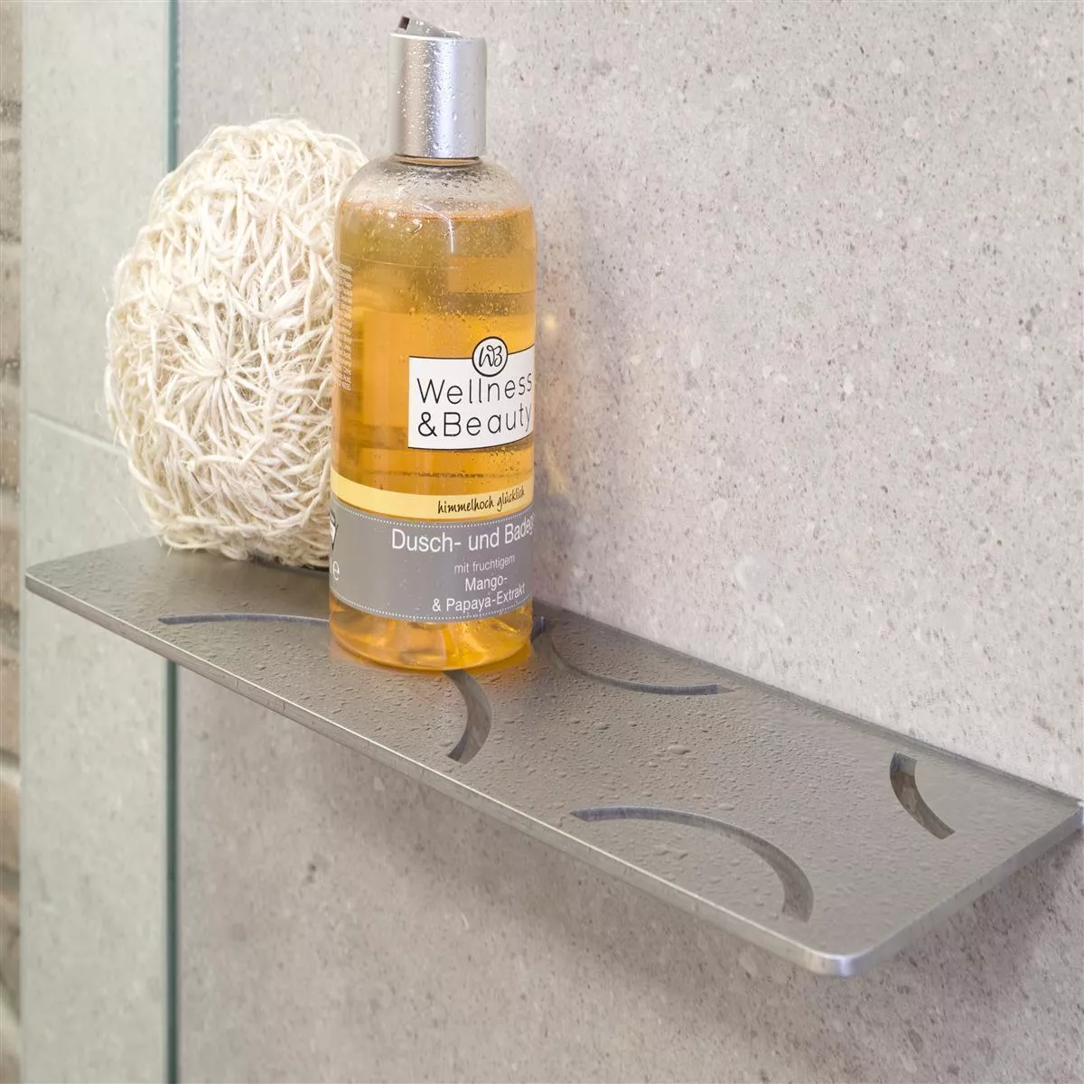 Shower shelf wall shelf Schlüter rectangle 30x11,5cm Curve