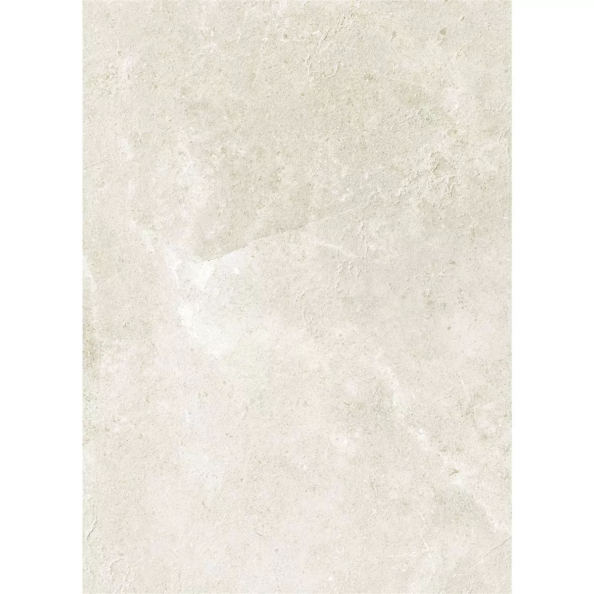 Sample Floor Tiles Bangui Stone Optic 60x120cm Ivory