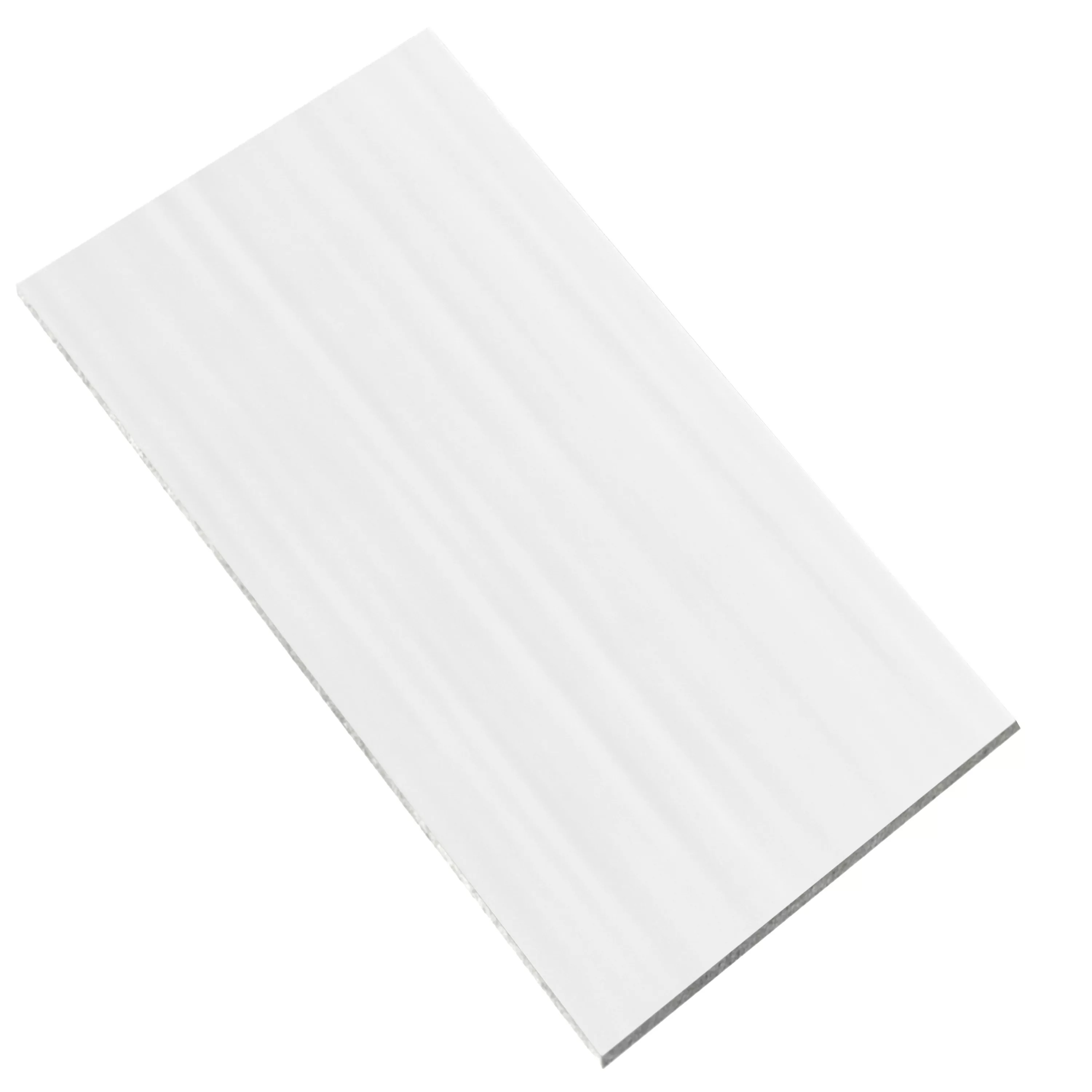 Wall Tiles Richard Wave 30x60cm White Mat