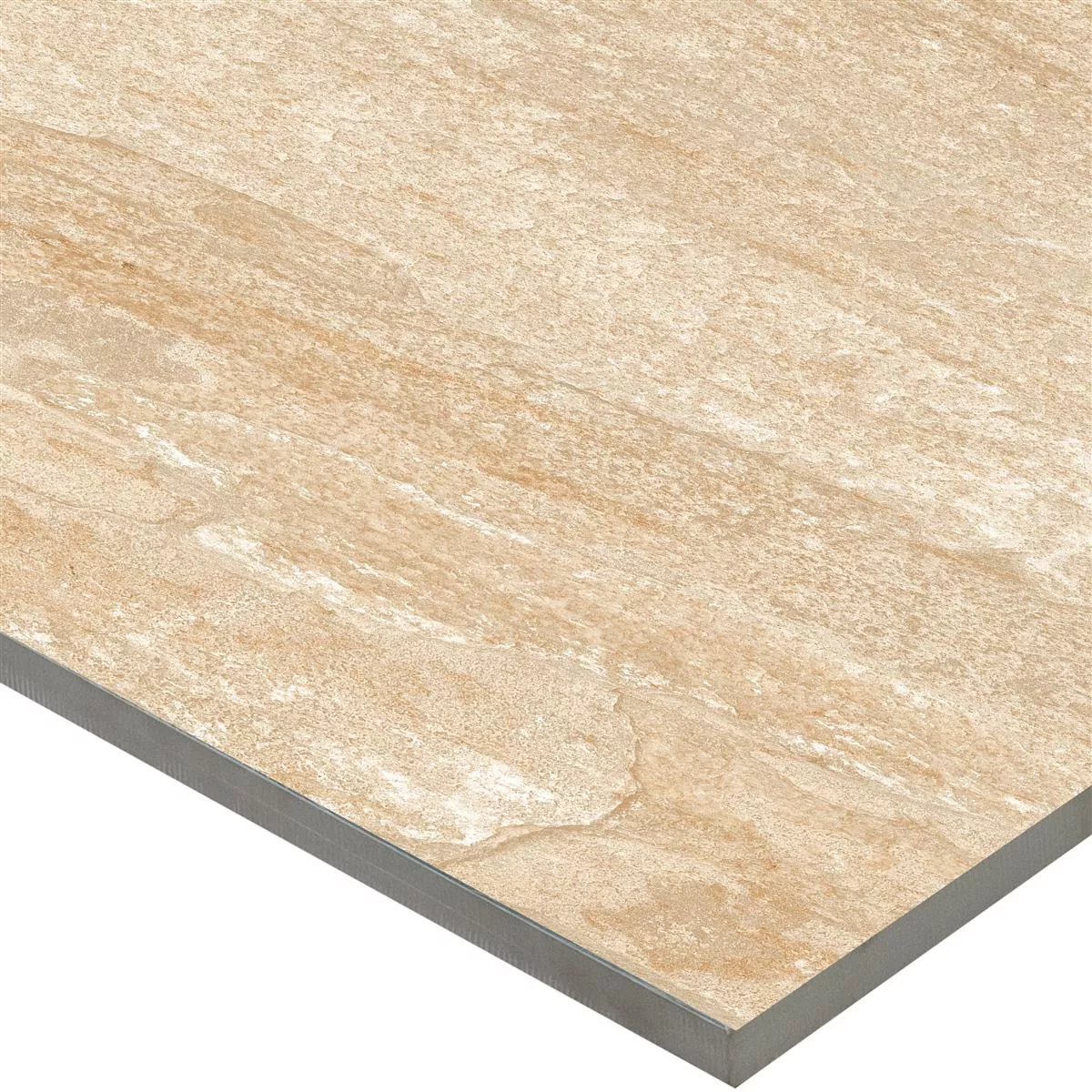 Terrace Tiles Porcelain Stoneware Rustburg Beige 60x60x2 cm