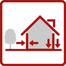 Indoor and Outdoor Use 
Suitable for indoor and outdoor use when installed correctly.
