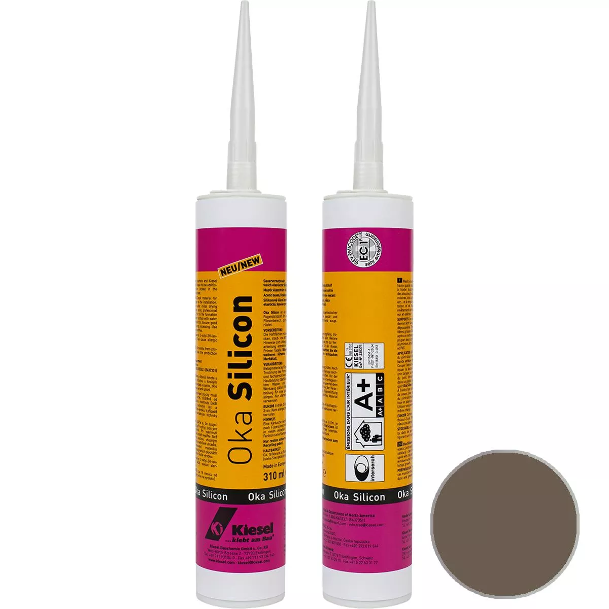 OKA SILICON Silicone Sealant Cocoa 310 ml