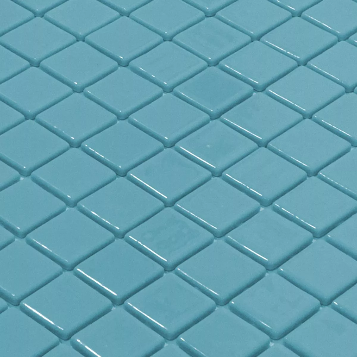 Glass Swimming Pool Mosaic Venetia Light Blue