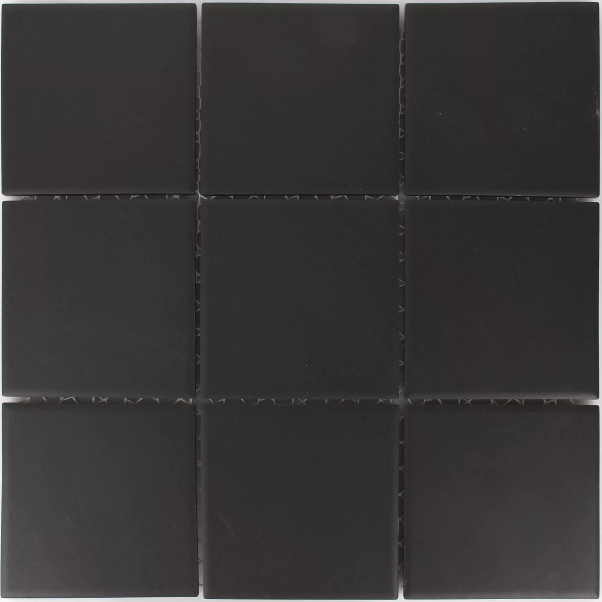 Mosaic Tiles Ceramic Miranda Black Unglazed R10