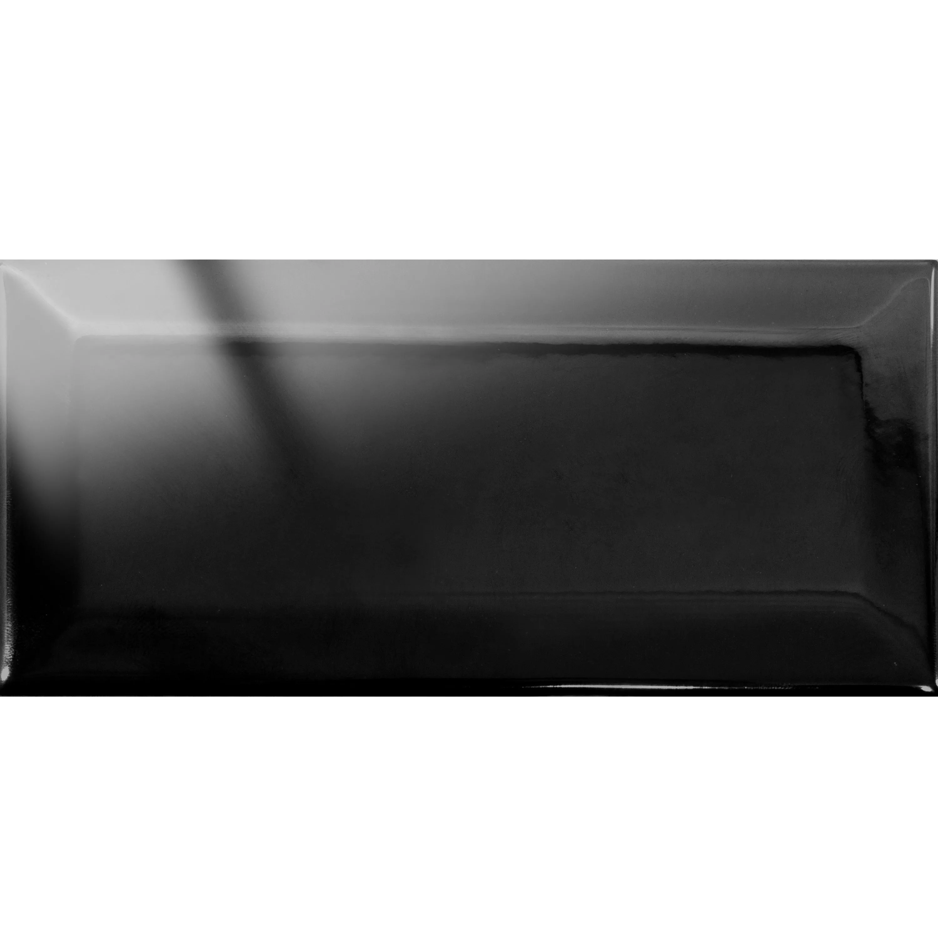 Metro Wall Tiles Heliopolis Facet Black 7,5x15cm Metro Wall Tiles Heliopolis Facet Black 7,5x15cm
