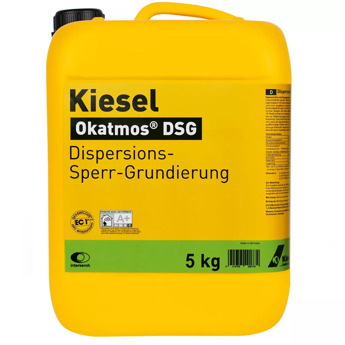 Dispersion primer Kiesel Okatmos DSG 5 kg