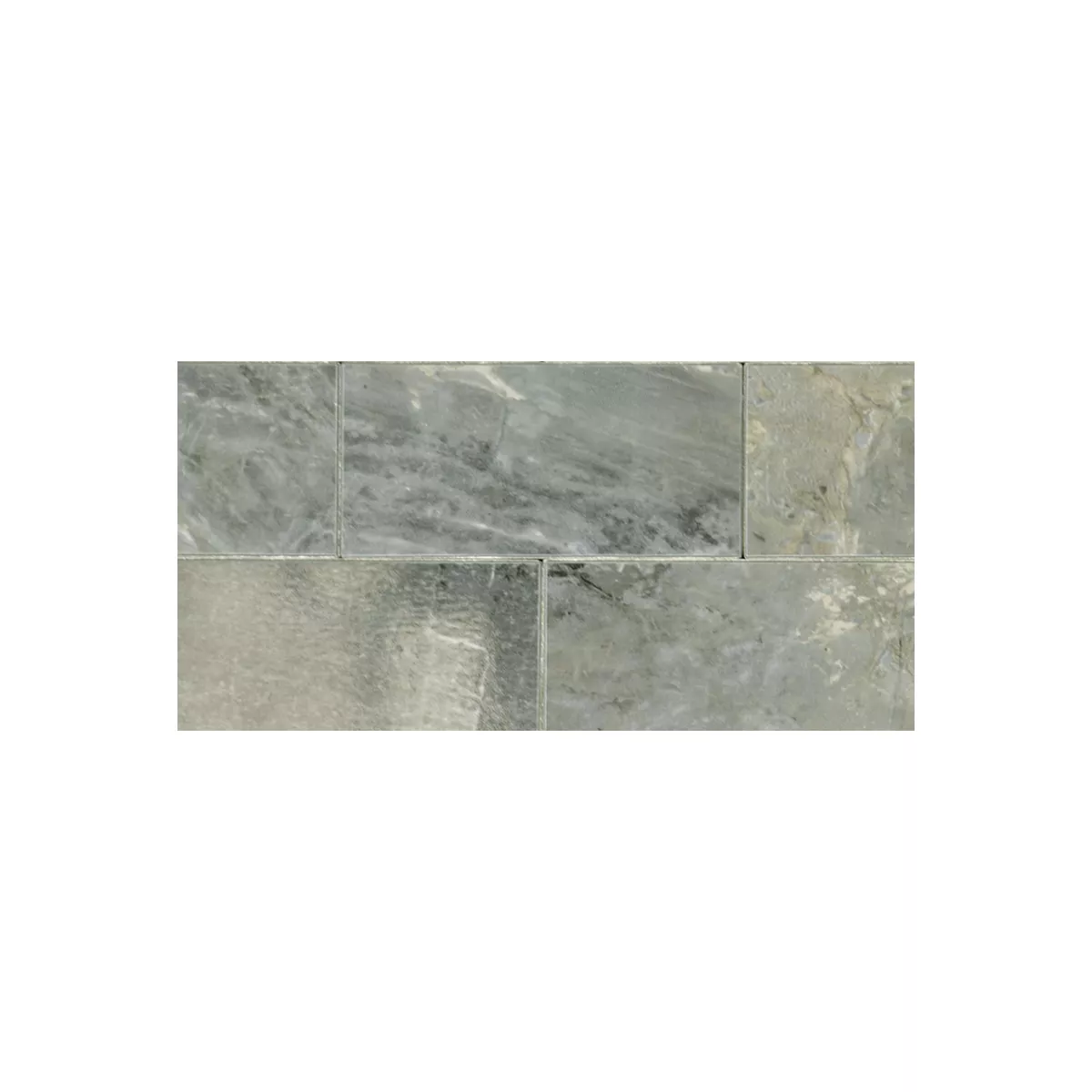 Sample Metal Mosaic Tiles Elsanor Self Adhesive Stone Optic Grey