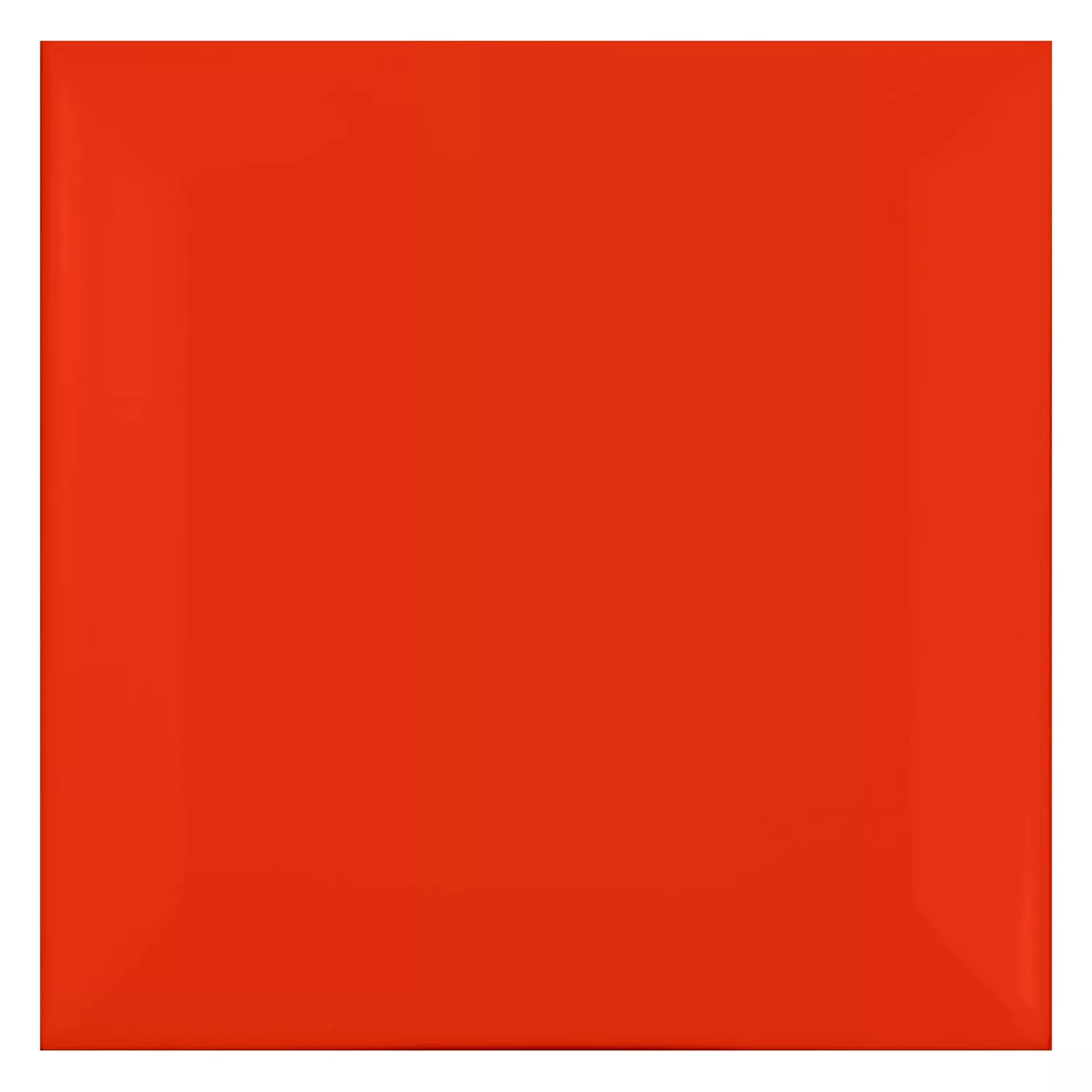 Metro tile Red Mat 10x10 cm Facet Catarina Rojo