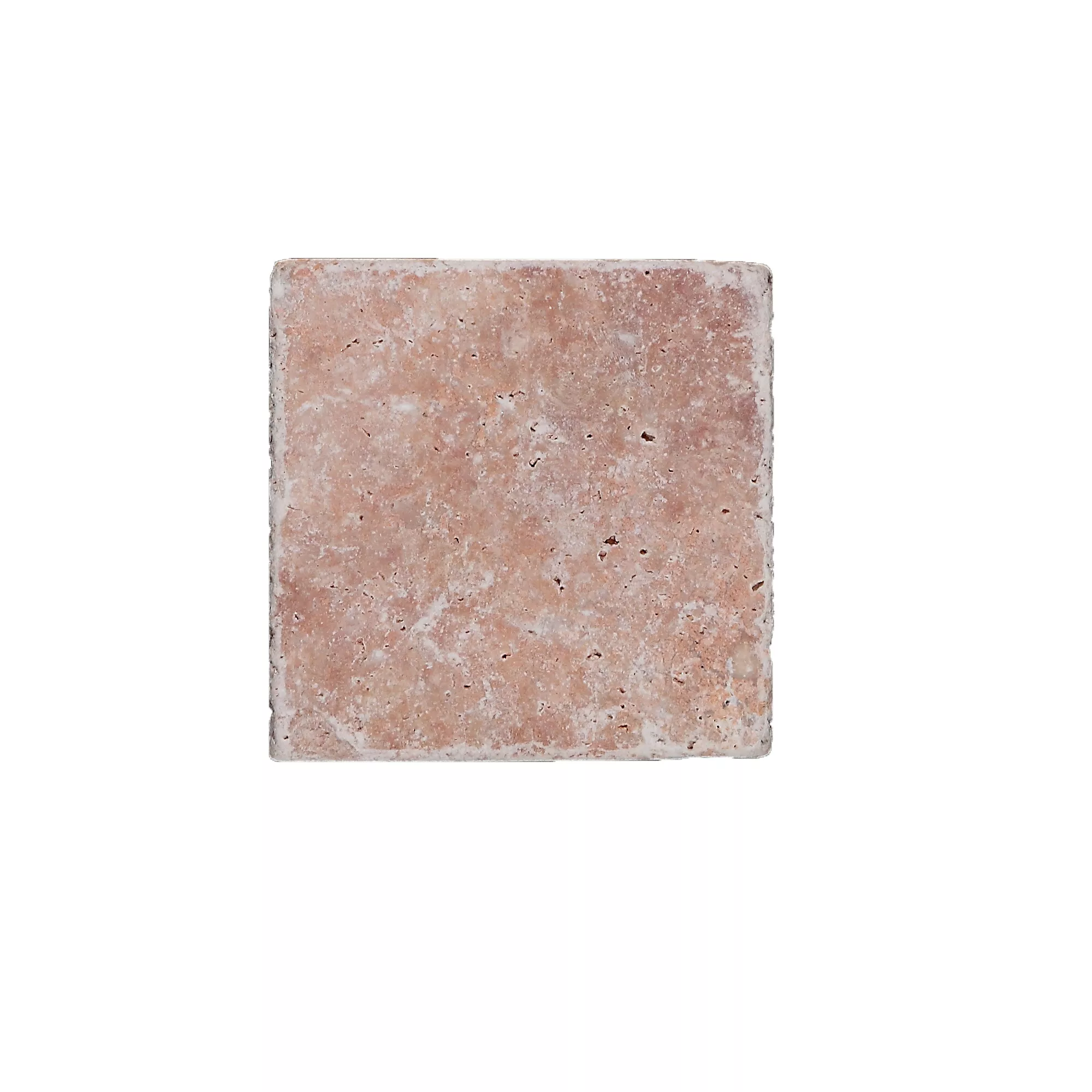 Natural Stone Tiles Travertine Usantos Rosso 10x10cm Natural Stone Tiles Travertine Usantos Rosso 10x10cm