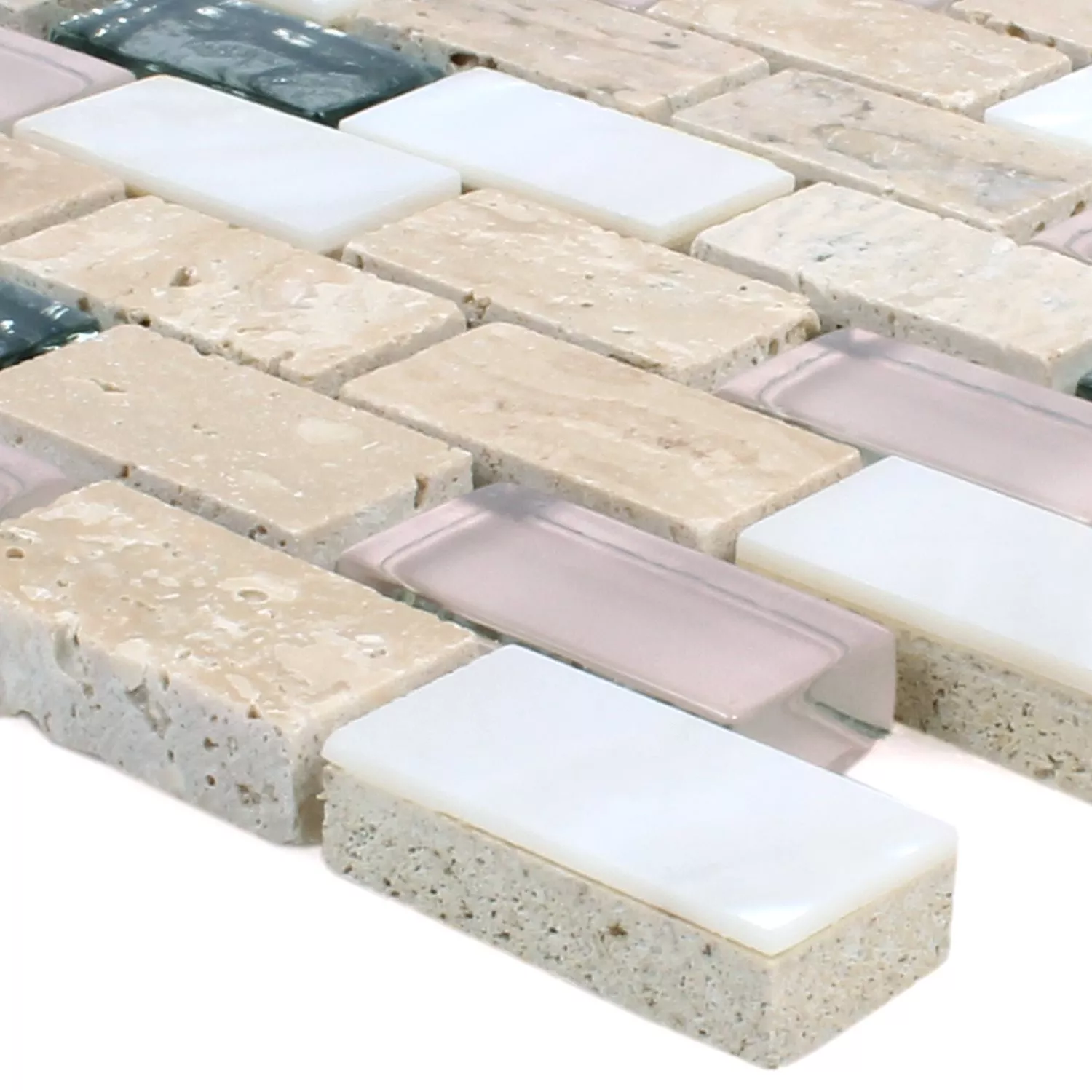 Mosaic Tiles Saltanat Beige Rosa Mosaic Tiles Saltanat Beige Rosa