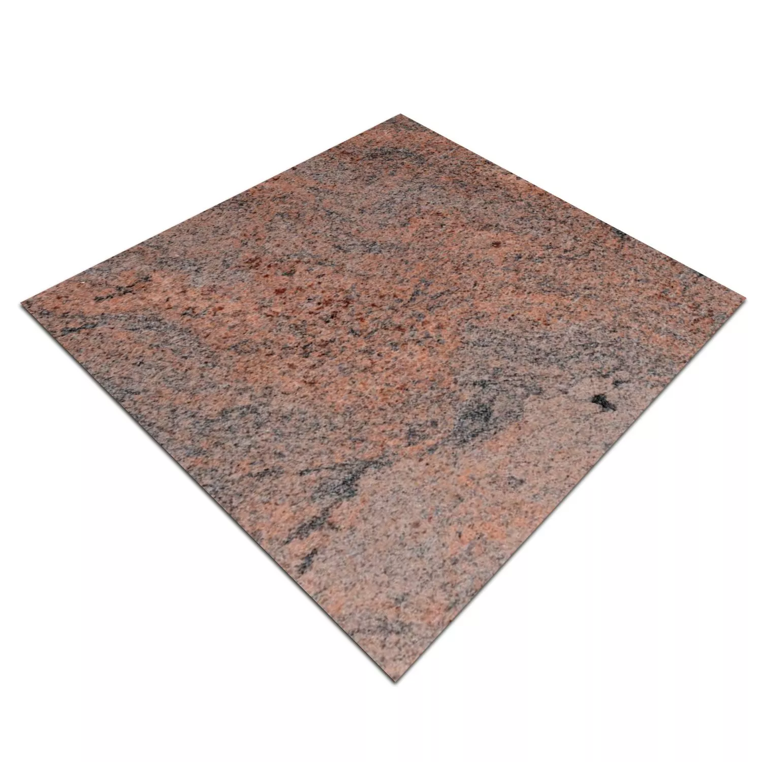 Natural Stone Tiles Granite Multicolor Red Polished 30,5x30,5cm