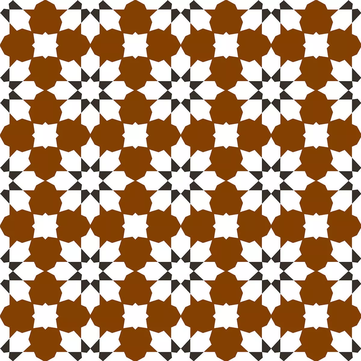 Porcelain Stoneware Tiles Samarkand Brown 22,5x22,5cm