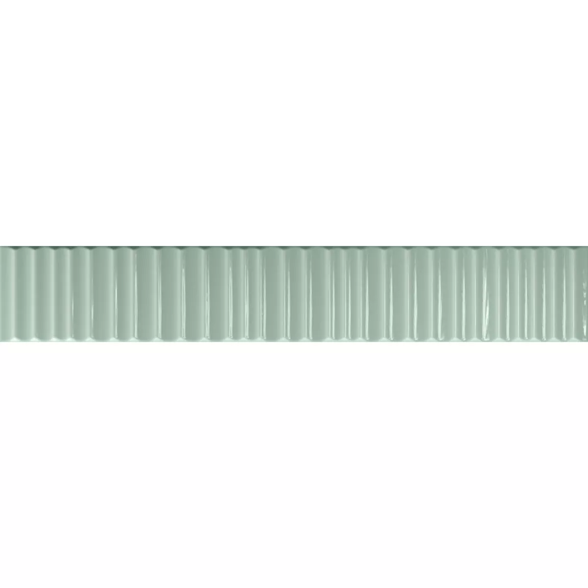 Wall Tiles Avila Relief Cyan Glossy 5x30cm Wall Tiles Avila Relief Cyan Glossy 5x30cm