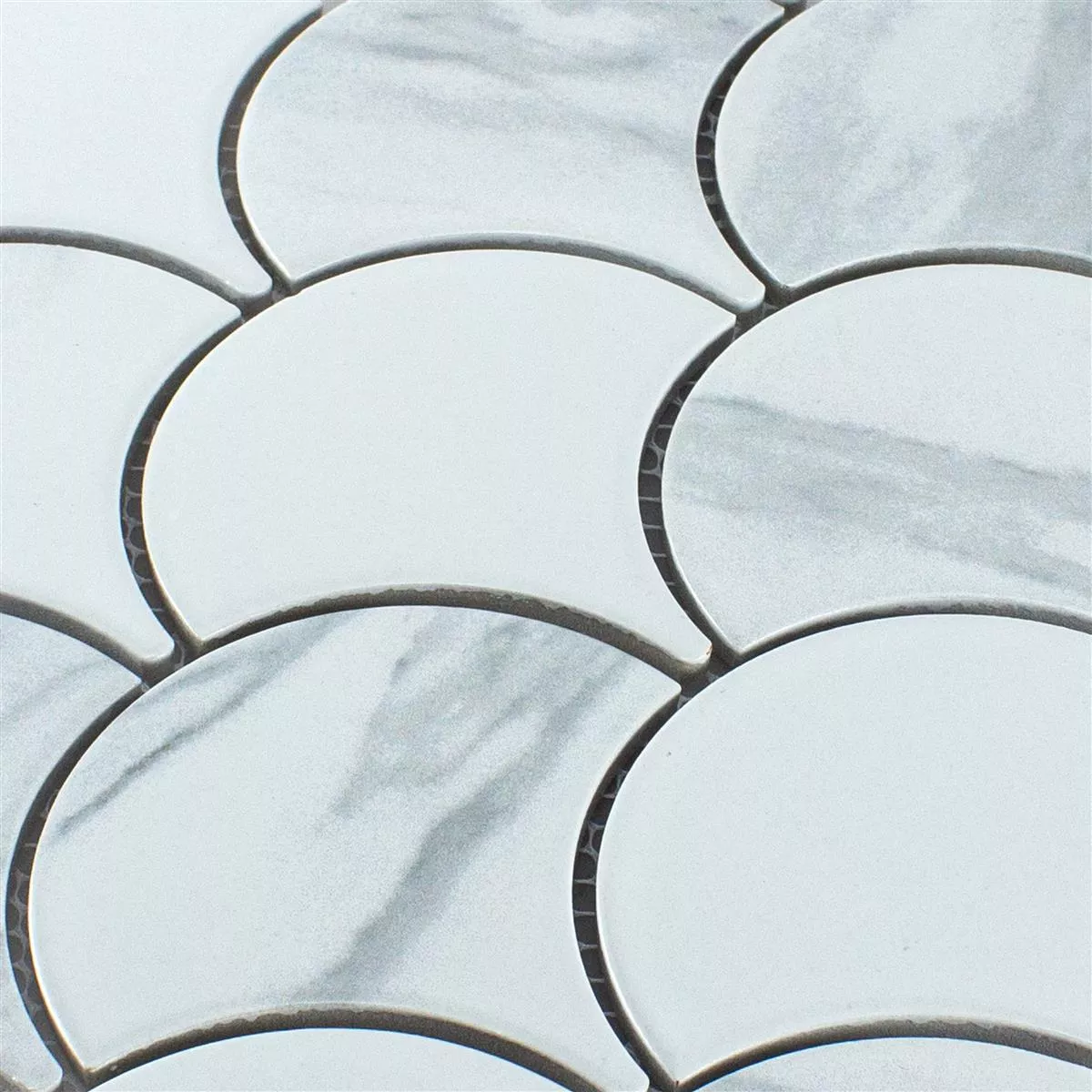 Sample Ceramic Mosaic Tiles Dolores Stone Optic Carrara