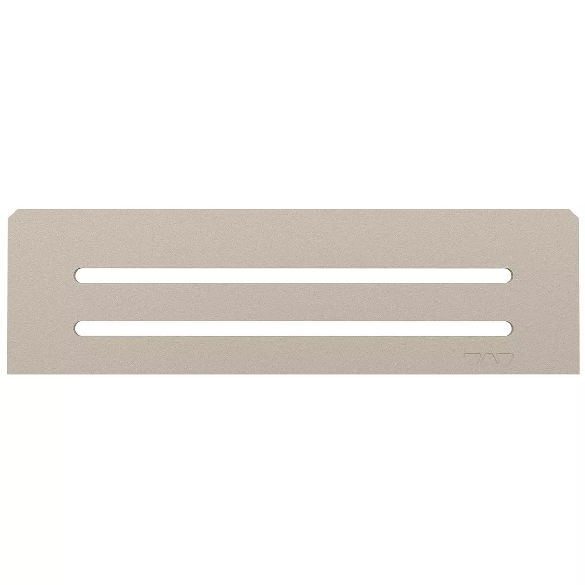 Nischen Wandablage Schlüter Rechteck 30x8,7cm Wave Cream