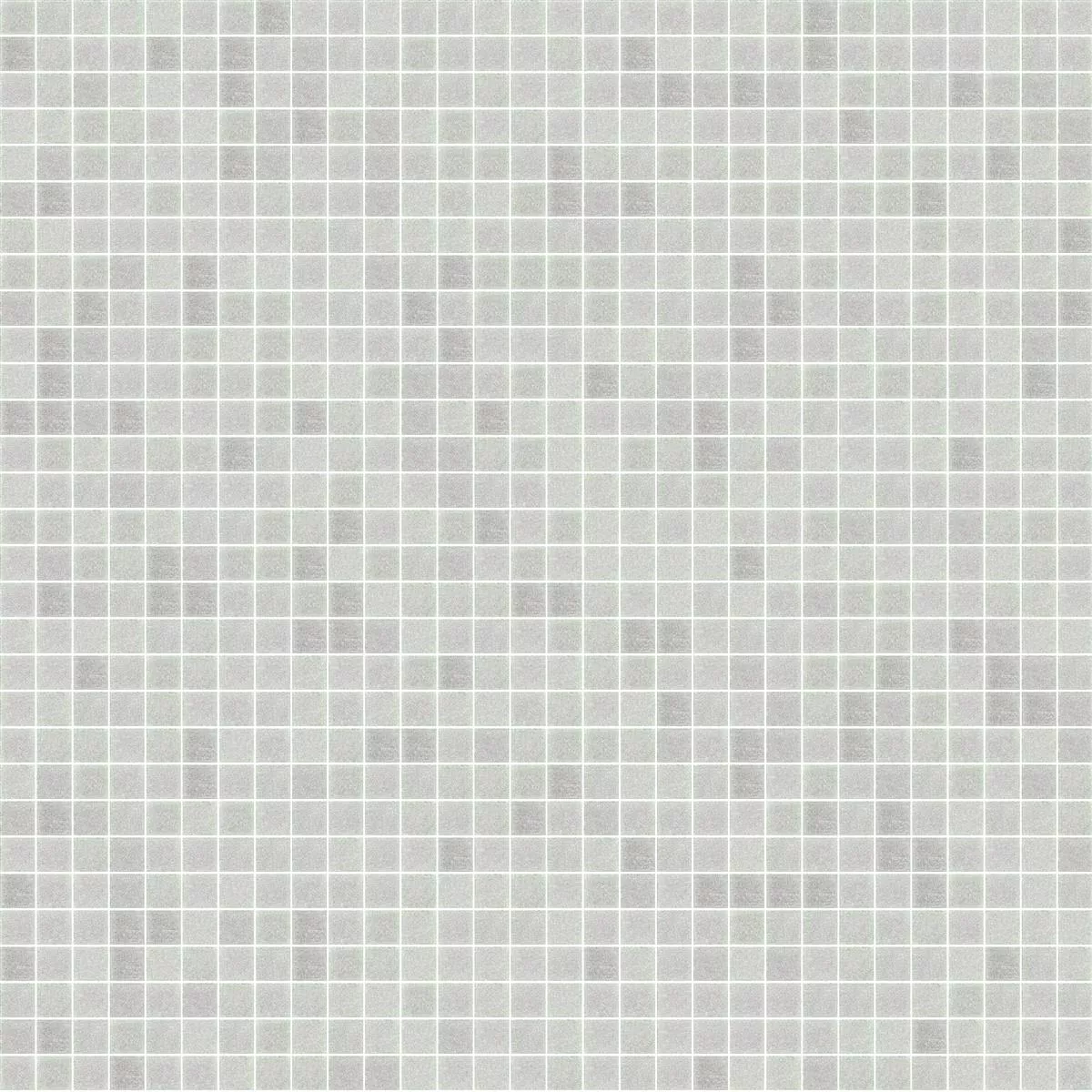 Glass Mosaic Tile Trend-Vi Vitreo 150 Light Grey 10x10mm