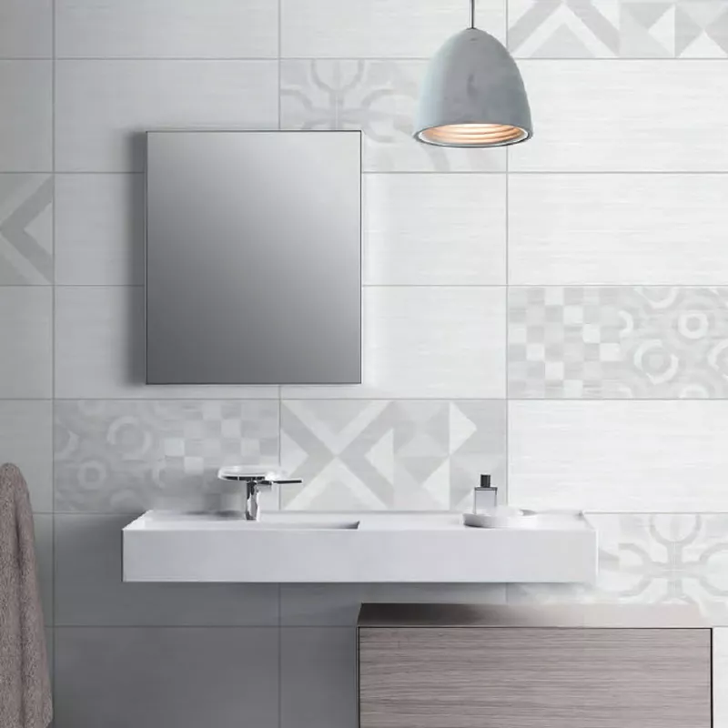 Wall Tiles Viento Decor Beige Grey Set of 3