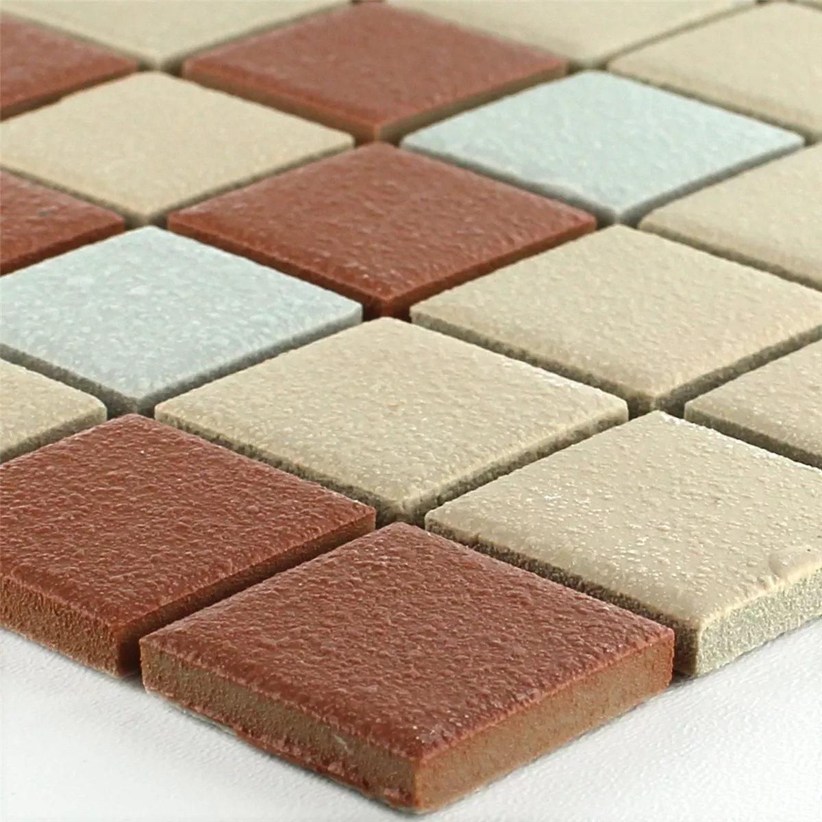 Sample Mosaic Tiles Ceramic Non Slip Terrakotta