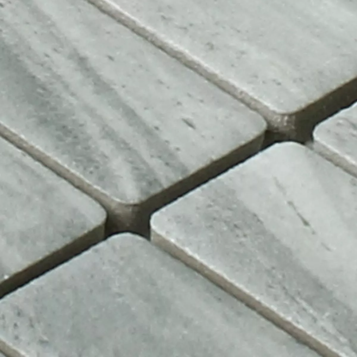 Sample Mosaic Tiles Ceramic Stone Optic Chorol Grey