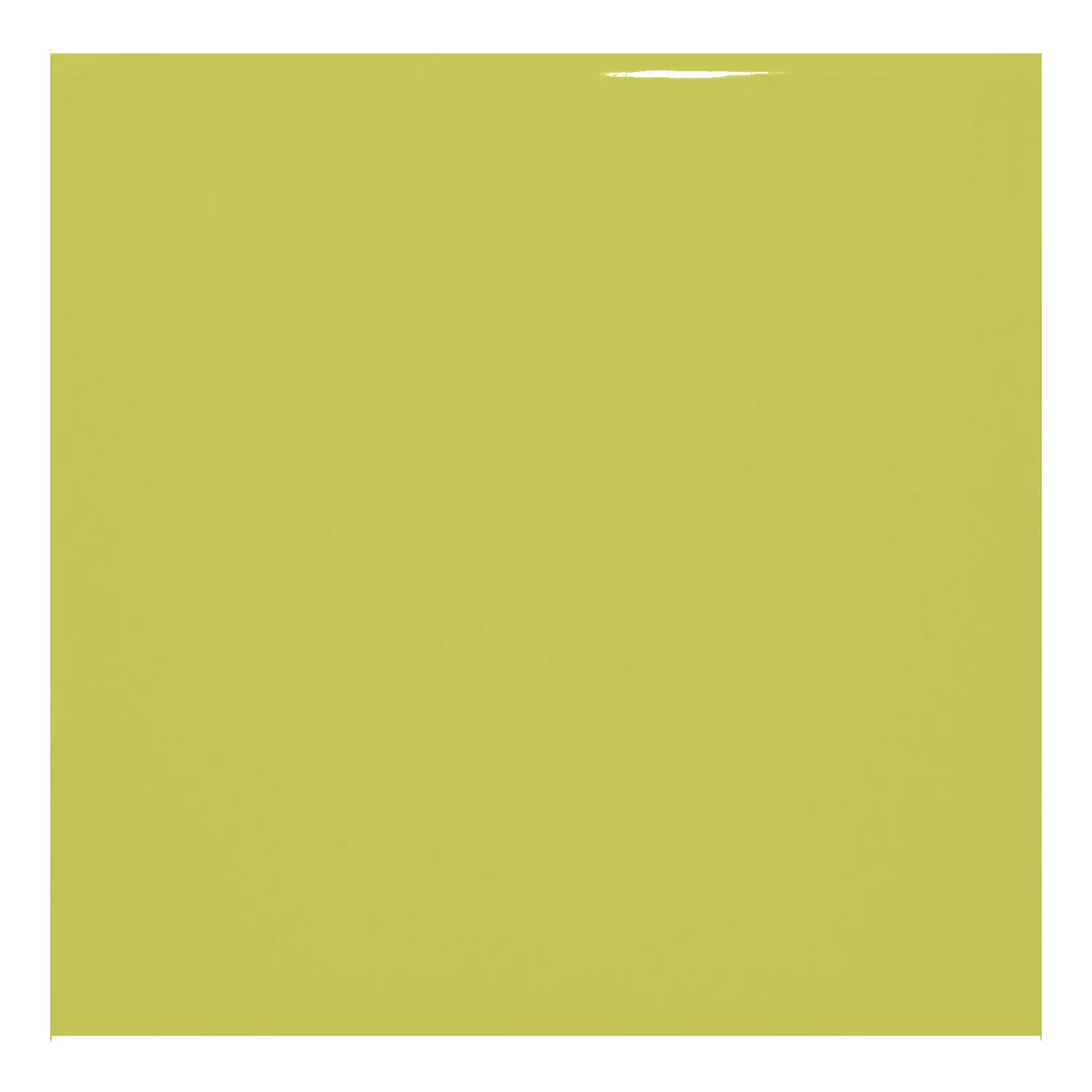 Metro tile Green Glossy 15x15 cm Without Facet Miona Pistacho