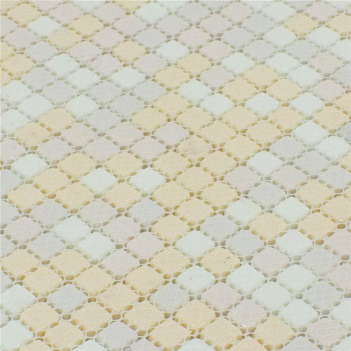 Glass Mosaic Tiles Delight Creme Mix