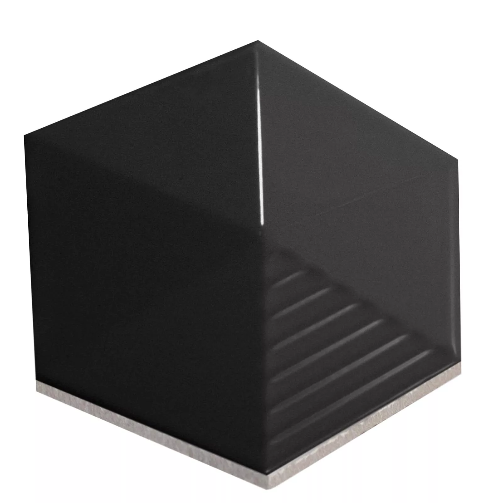 Wall Tiles Rockford 3D Hexagon 12,4x10,7cm Black
