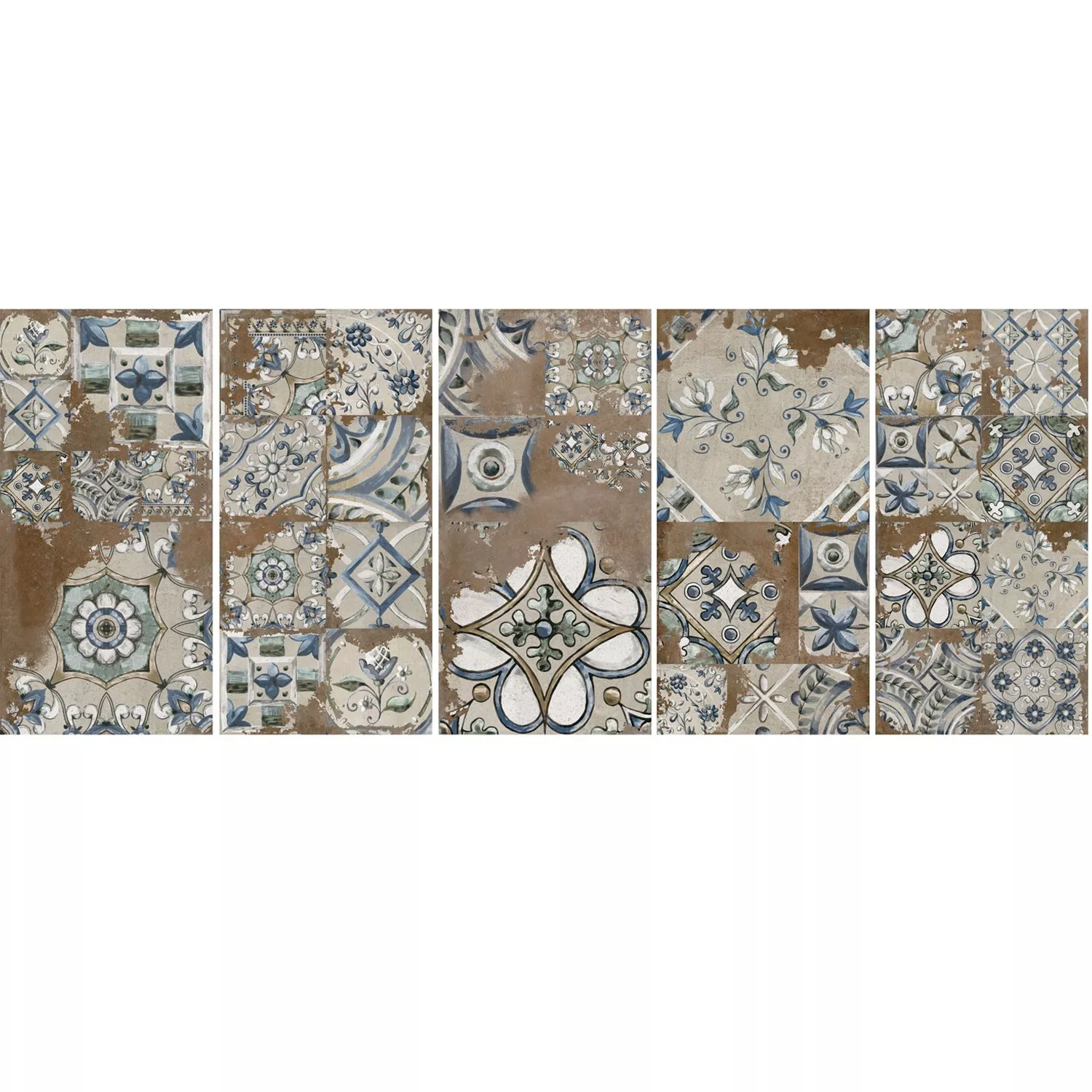 Floor Tiles Cement Optic Maryland Decor Brown