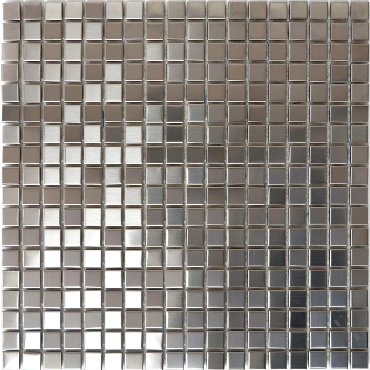 Stainless Steel Mosaic Tiles Brushed Square 15