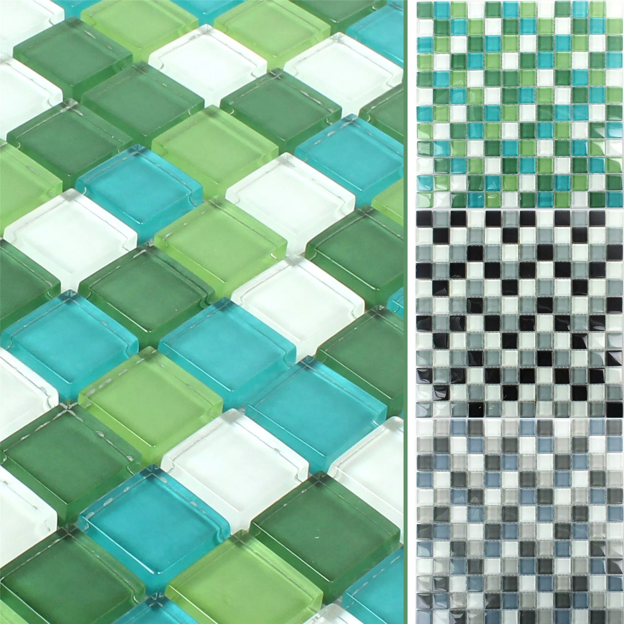 Sample Glass Mosaic Tiles Palmas