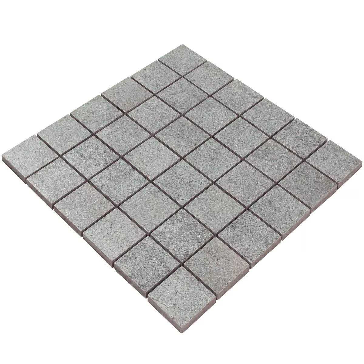 Sample Ceramic Mosaic Tile Padua Stone Optic Grey
