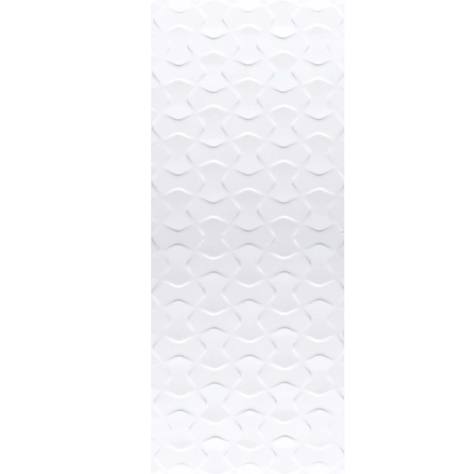 Wall Tiles Laura Rectified White 40x120cm Decor