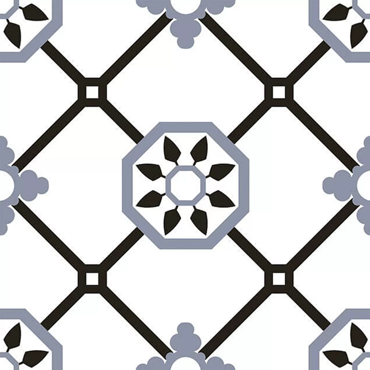 Porcelain Stoneware Tiles Zamora Blue 22,5x22,5cm Porcelain Stoneware Tiles Zamora Blue 22,5x22,5cm