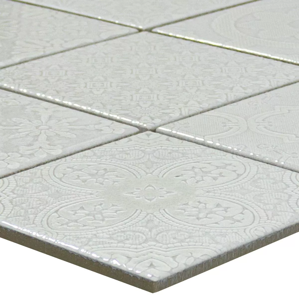 Ceramic Mosaic Tiles Rivabella Relief Grey Ceramic Mosaic Tiles Rivabella Relief Grey