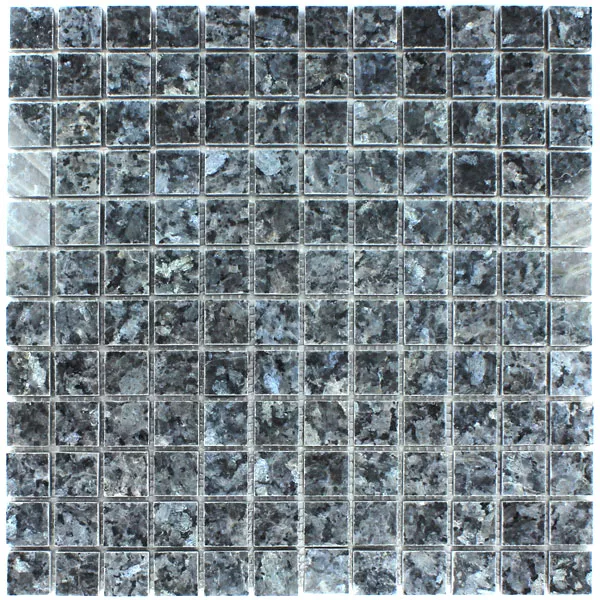 Mosaic Tiles Granit 23x23x8mm Blue Pearl