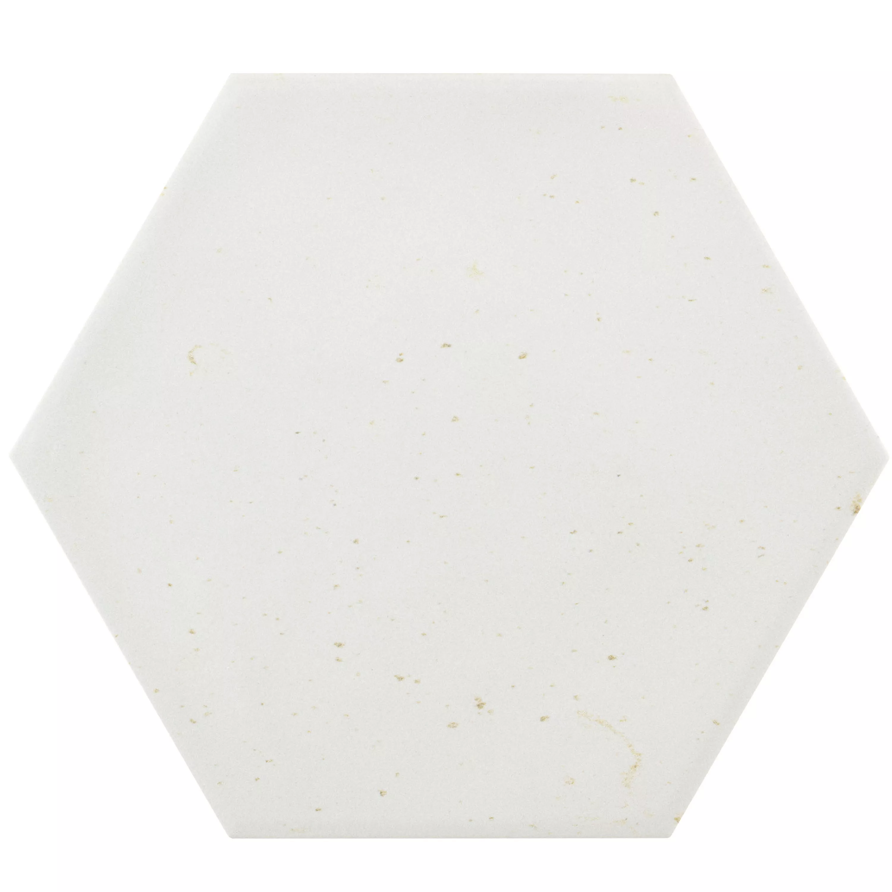 Floor Tiles Arosa Mat Hexagon Blanc 17,3x15cm Floor Tiles Arosa Mat Hexagon Blanc 17,3x15cm